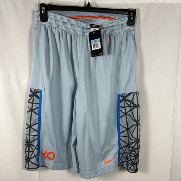 Nike Other - NWT Nike Men’s Kevin Durant KD Light Blue & Gray Dri-Fit Basketball Shorts M